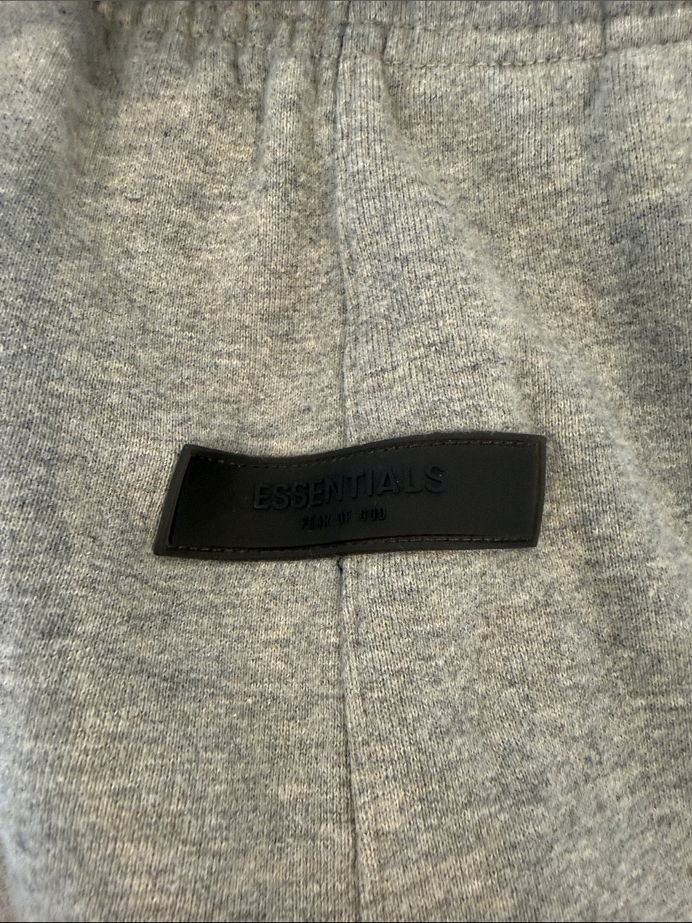 Essentials Men's Gray Drawstring Sweatpants - Picture 2 of 8